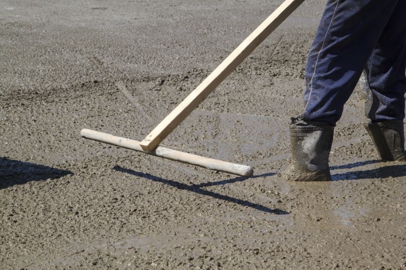 Concrete Leveling Worksite